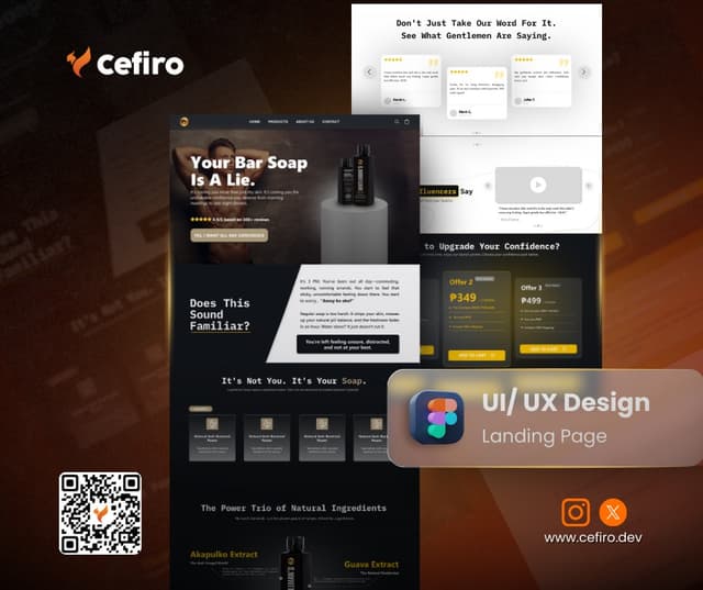 Cefiro - Website Development Community & Portfolio Builder screenshot 2