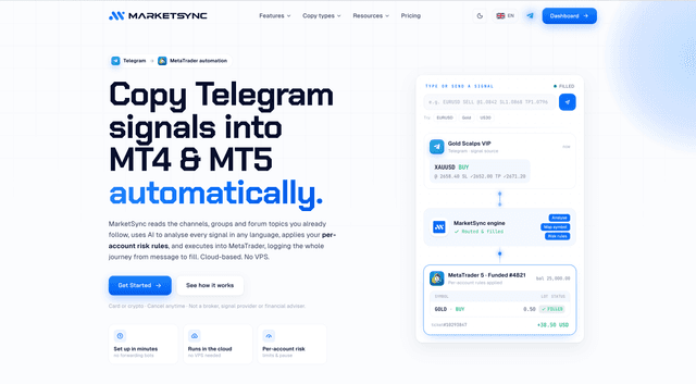 MarketSync screenshot 1