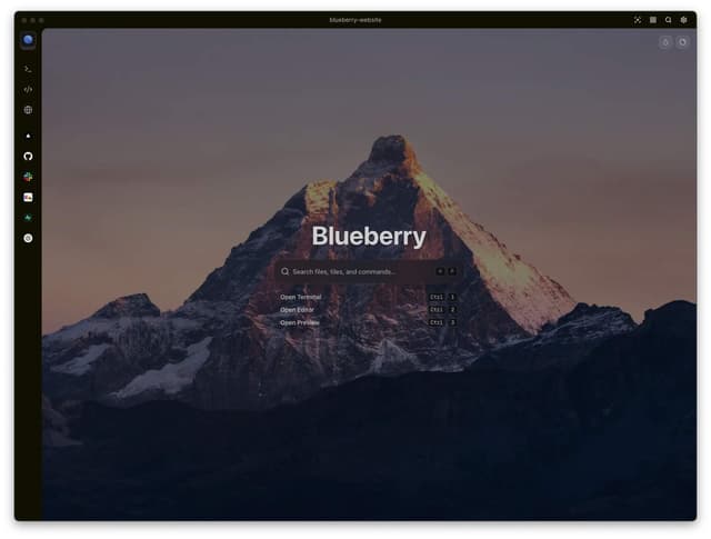 Blueberry screenshot 2