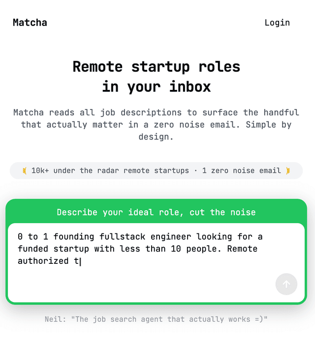 Matcha.fm screenshot 2