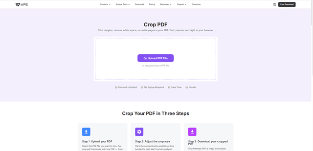 Crop PDF screenshot 1