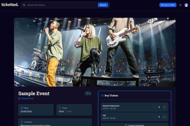 Ticketted screenshot 1