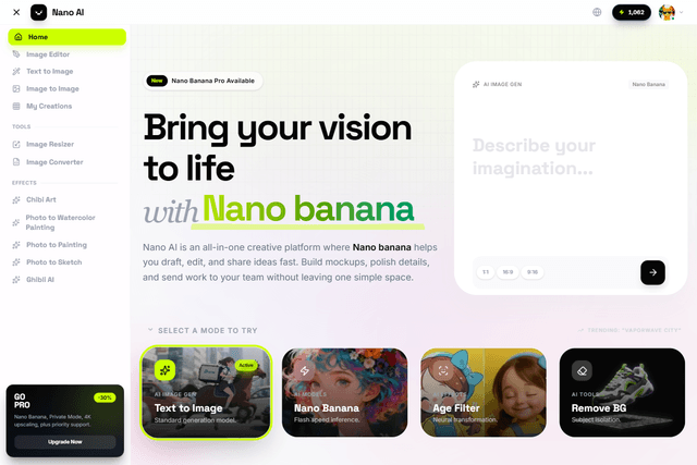 Nano AI screenshot 2