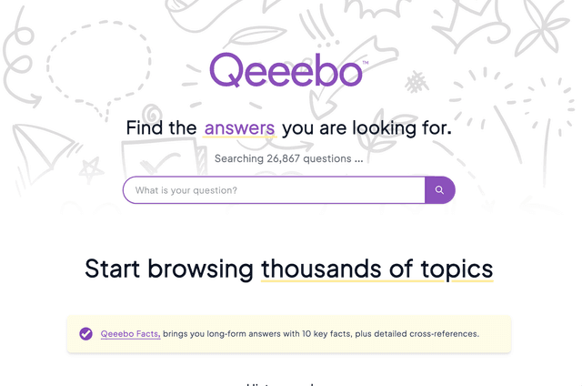 Qeeebo screenshot 1
