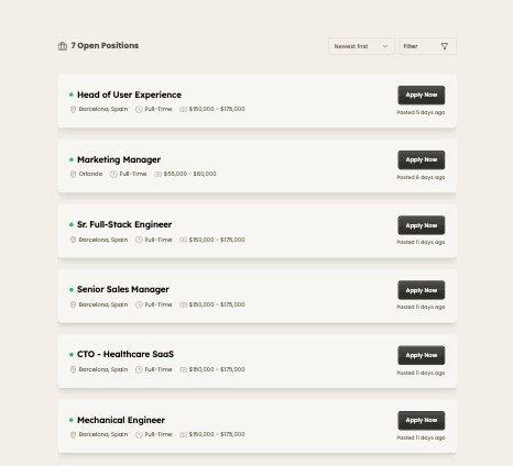 Happlicant screenshot 4