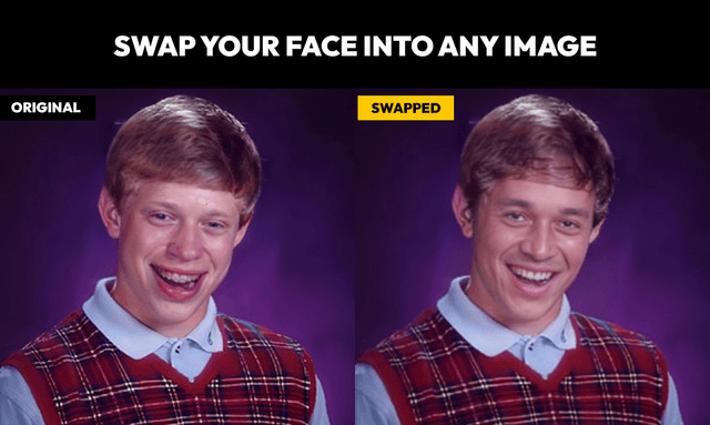 Swap Dat Face | The Fast, Free AI Face Swapper screenshot 1
