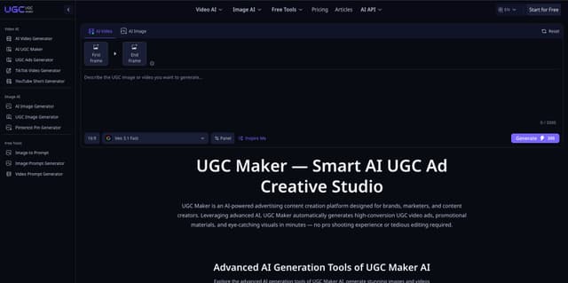 UGC Maker AI screenshot 1