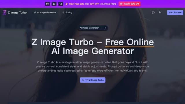 Z Image Turbo screenshot 1