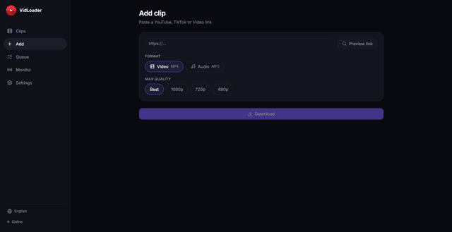 VidLoader screenshot 4