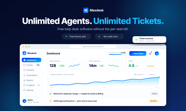Maxdesk screenshot 2