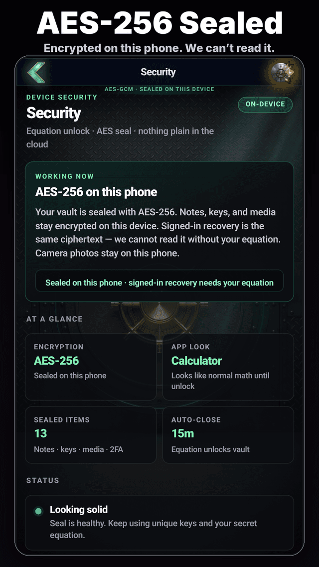 Lock It: Calculator Vault screenshot 5