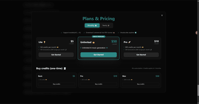 AI Song Maker | Free AI Music Maker Online screenshot 2