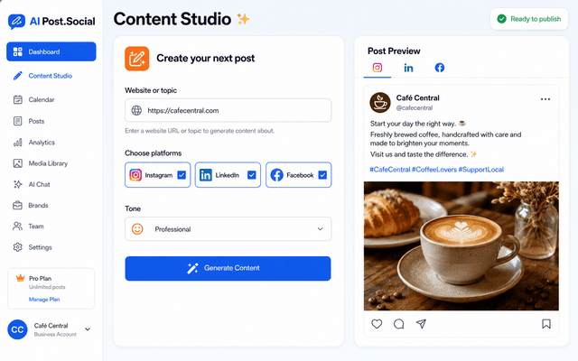 AIPost.Social screenshot 3