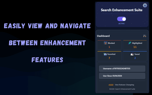 Search Enhancement Suite screenshot 2