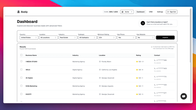 Avoly screenshot 2