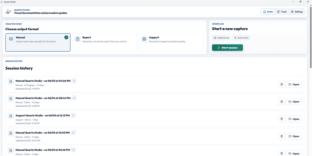 Quartz Studio screenshot 1