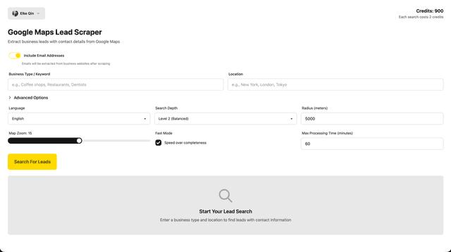 Google Maps Scraper AI: Free Online Tool - No Plugin screenshot 2