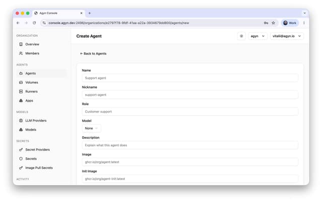 Agyn screenshot 1