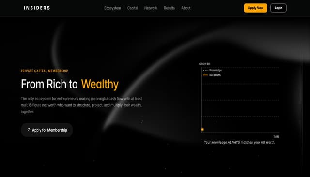 Insiders Capital screenshot 1