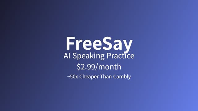 FreeSay screenshot 1