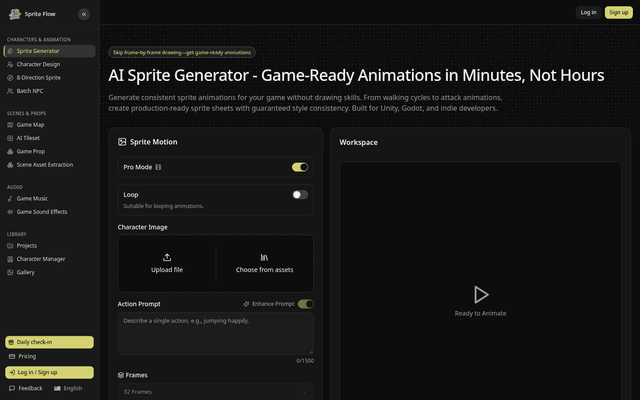 Sprite Flow screenshot 1