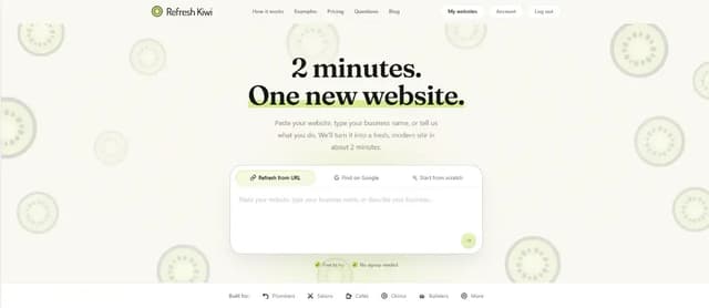 Refresh Kiwi screenshot 1