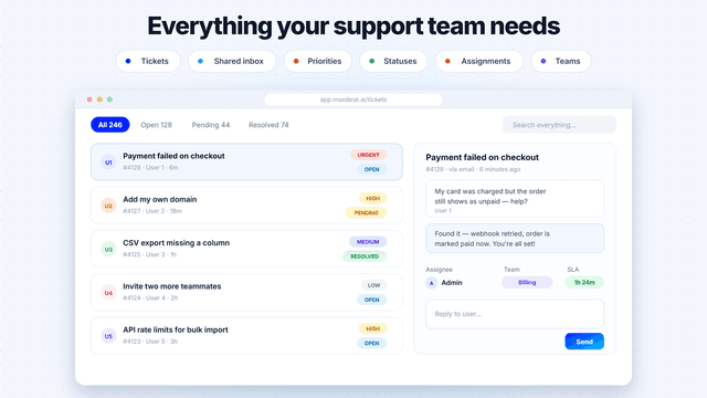 Maxdesk screenshot 5