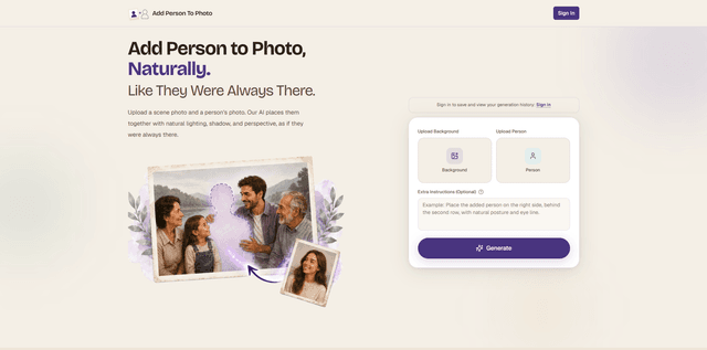 Add Person To Photo screenshot 2