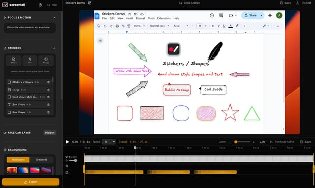 Screentell - Create Studio-Quality Screen Recordings screenshot 3