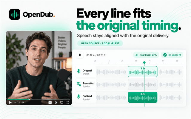 OpenDub screenshot 1