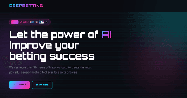 DeepBetting screenshot 1