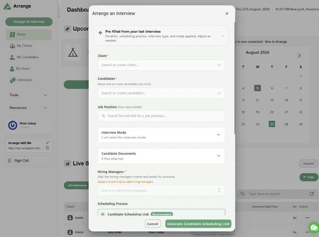Arrange screenshot 2