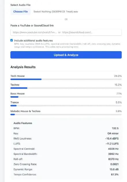 FindGenre screenshot 1