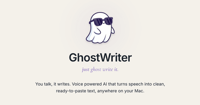 GhostWriter screenshot 1
