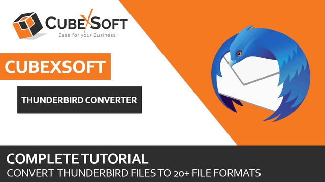 CubexSoft Thunderbird Converter screenshot 1