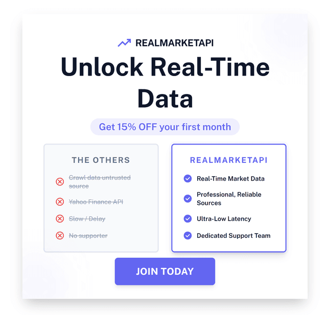 Realtime Market API screenshot 2