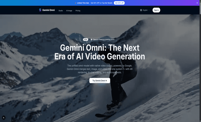 Gemini Omni screenshot 1