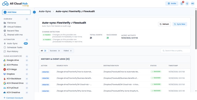 All Cloud Hub screenshot 2