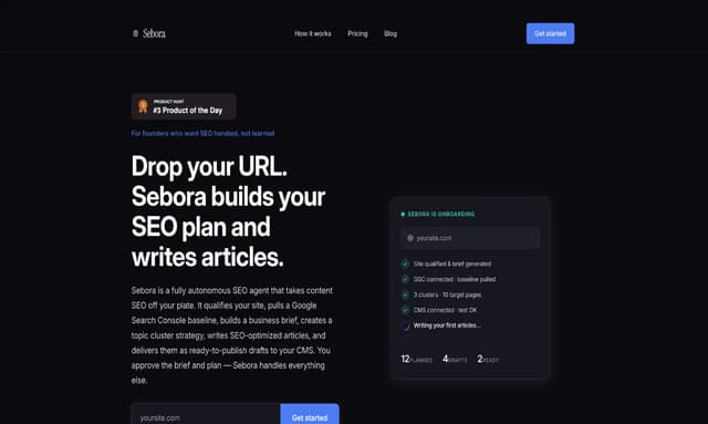 Sebora screenshot 1