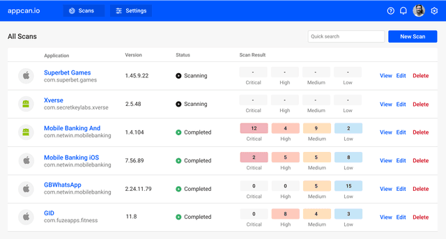 Appcan.io screenshot 2