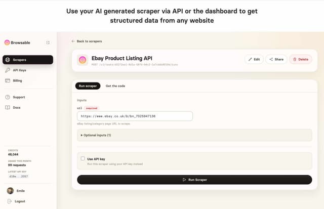 Browsable screenshot 2