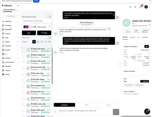 Inflowave screenshot 1