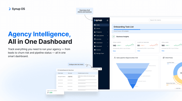 Synup screenshot 1