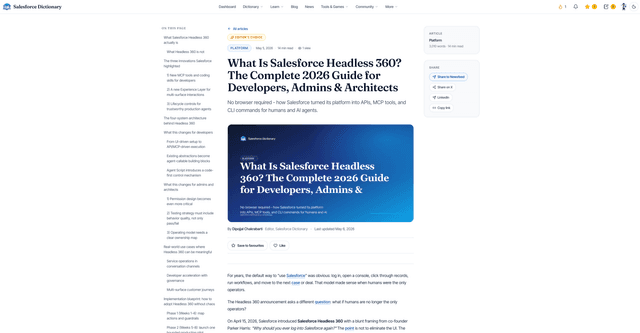 Salesforce Dictionary screenshot 4