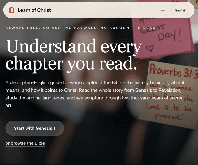 Learn of Christ screenshot 1