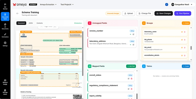 Ameya AI - Document AI and Analytics screenshot 3