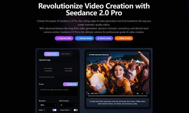 Seedance 2.0 Pro AI Video screenshot 4