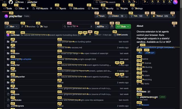 Playwriter screenshot 2
