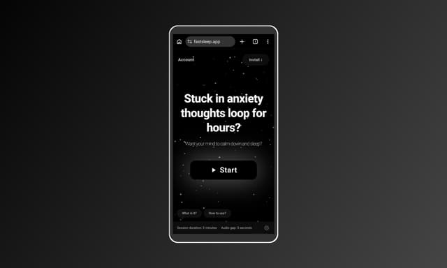 fastsleep.app screenshot 1