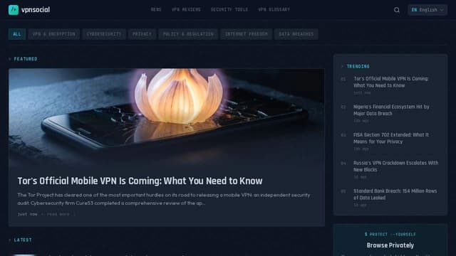 VPNSocial - Privacy Toolkit screenshot 2